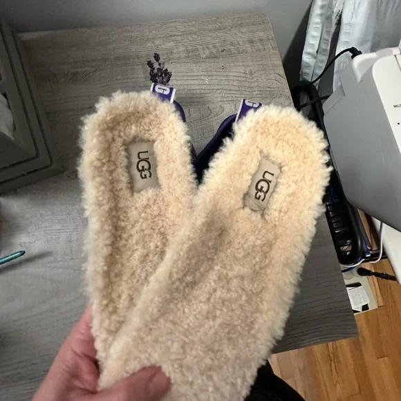 UGG Chevonne Waterproof Chelsea Rain Boots Purple - Picture 6 of 8